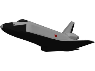 Space Shuttle 3D Model preview