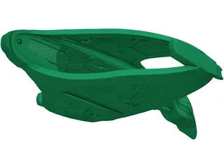 Star Trek Warbird 3D Model preview