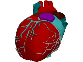 Heart 3D Model preview