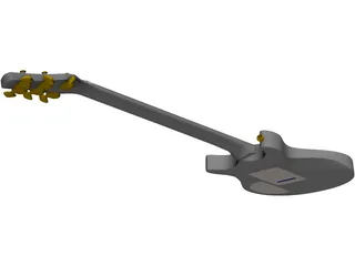 Guitar Electric 3D Model preview