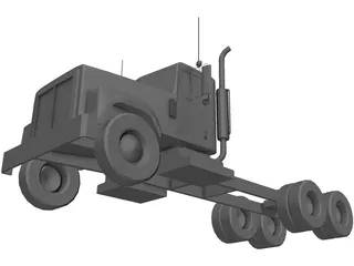 Truck 3D Model preview