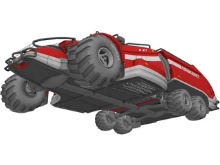 Space Buggy 3D Model preview