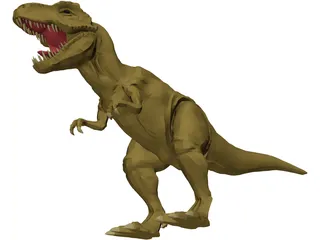 Tyrannosaurus Rex 3D Model preview
