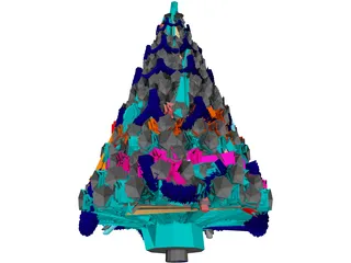 Christmas Tree 3D Model preview