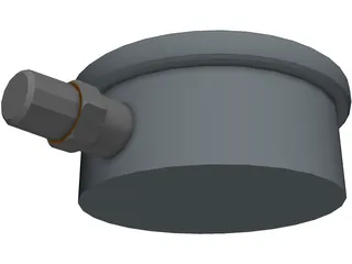 Pressure Guage 3D Model preview