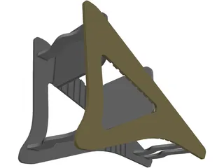 Kids Chair 3D Model preview