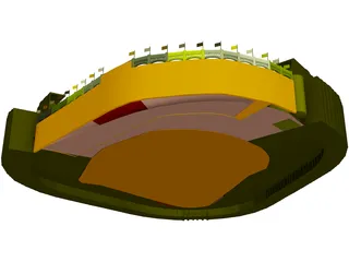 Stadium 3D Model preview