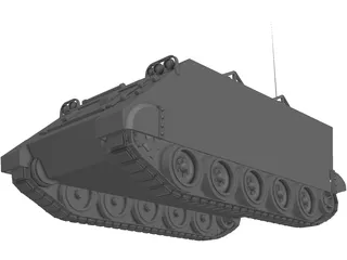 M-113 3D Model preview