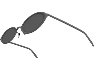 Glasses 3D Model preview
