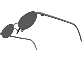 Glasses 3D Model preview