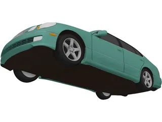 Lexus GS400 (1998) 3D Model preview