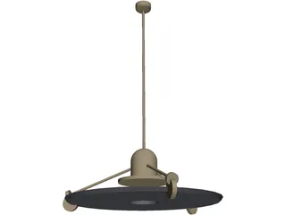 Lamp Ceiling 3D Model preview