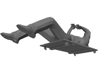 Mechanic 3D Model preview