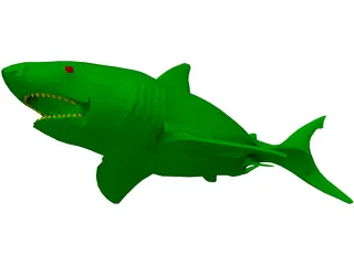 Shark 3D Model preview