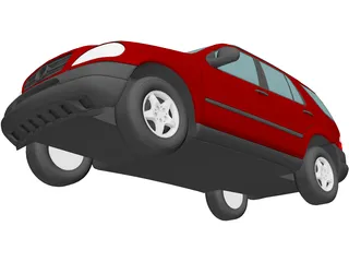 Mercedes-Benz ML 320 (1998) 3D Model preview