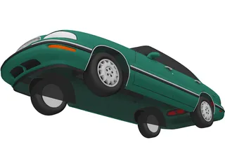 Buick LeSabre (1998) 3D Model preview