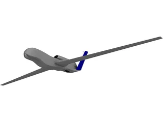 RQ-4 Global Hawk 3D Model preview
