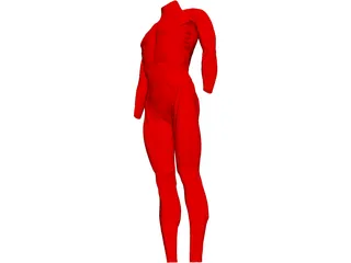 Surface Muscles 3D Model preview