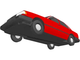 Nissan Sentra (1989) 3D Model preview