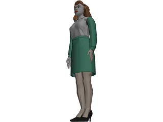 Woman 3D Model preview