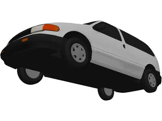 Nissan Quest (1994) 3D Model preview