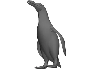 Penguin 3D Model preview