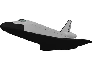 Space Shuttle 3D Model preview