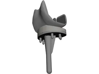 Knee 3D Model preview