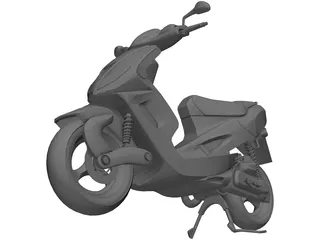 Scooter 3D Model preview