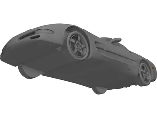 Chevrolet Corvette (1999) 3D Model preview