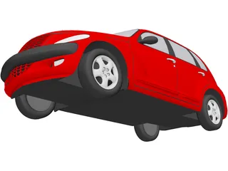Chrysler PT Cruiser (2001) 3D Model preview