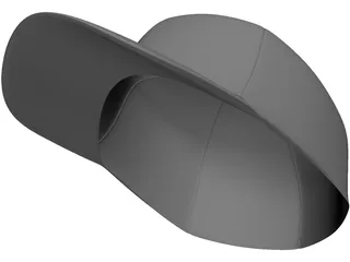 Baseball Cap 3D Model preview