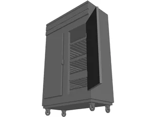 Refrigerador 3D Model preview