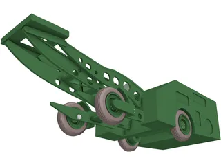 Aircraft Support 3D Model preview