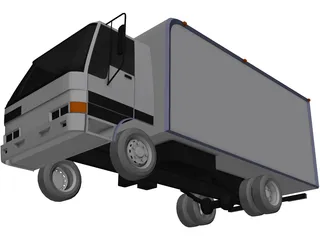Hino 3D Model preview