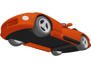 Dodge Viper (1993) 3D Model preview