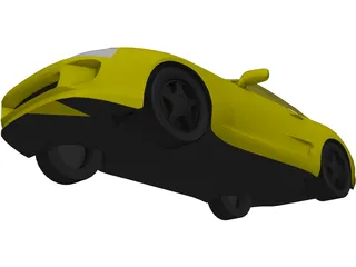 Toyota Supra (1994) 3D Model preview