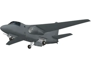 ES 3A Shadow 3D Model preview