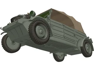 Kubelwagen 3D Model preview