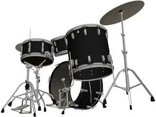 Ludwig Drum 3D Model preview
