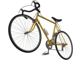 Bicycle Road Milano San Remo 3D Model preview