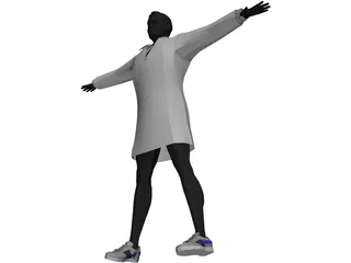 Man 3D Model preview