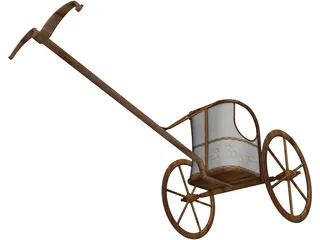 Chariot Celtic 3D Model preview
