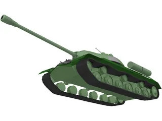 Stalin JS-3 3D Model preview