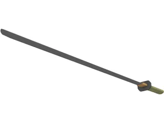 Katana 3D Model preview
