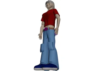 Boy 3D Model preview