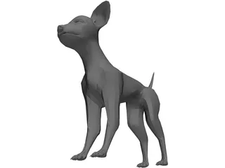 Chihuahua 3D Model preview