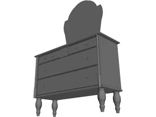 Vanity 3D Model preview