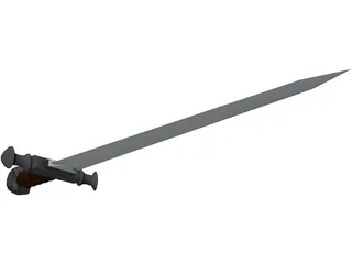 Sword 3D Model preview
