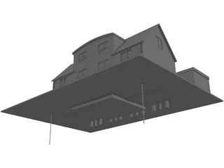 House 3D Model preview